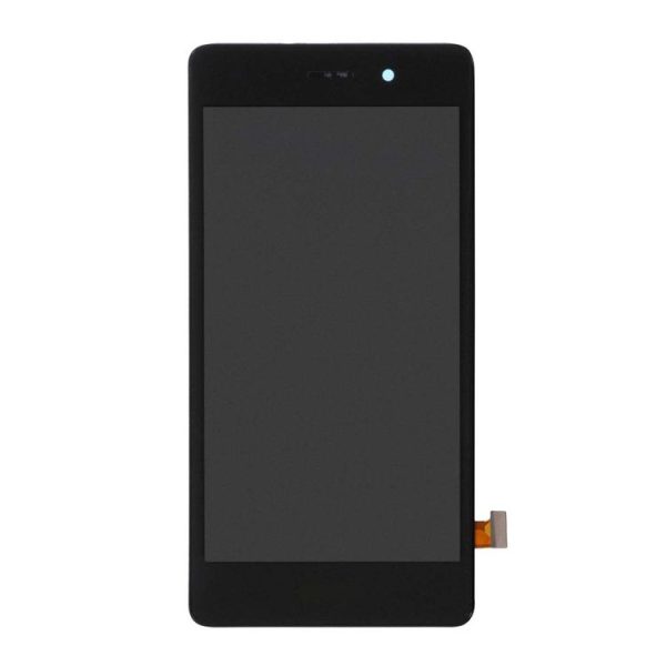 OEM LCD Screen For Huawei P8 Lite Digitizer Full Assembly with Frame (Black) - Image 2