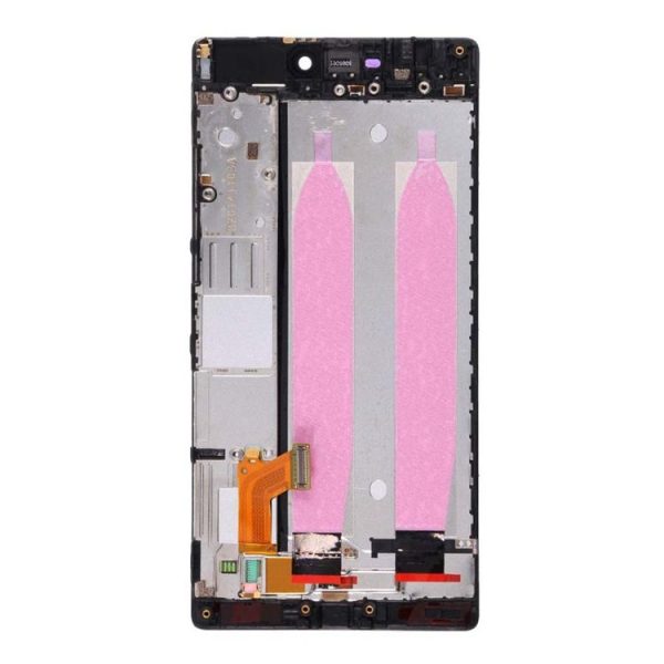 OEM LCD Screen For Huawei P8 Digitizer Full Assembly with Frame (Black) - Image 3