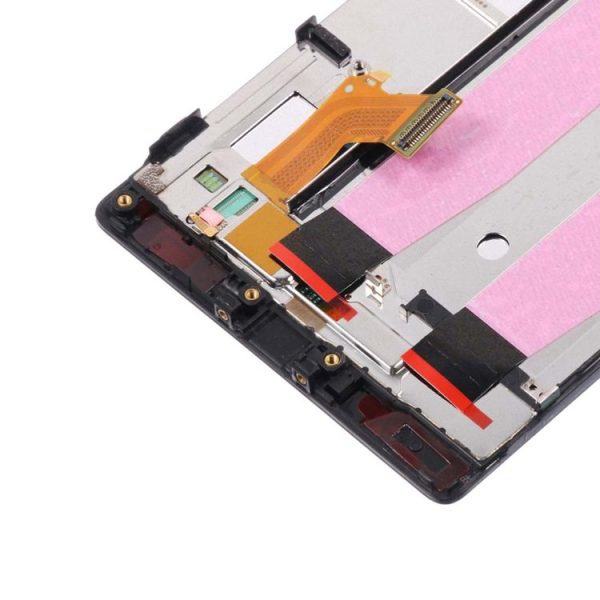 OEM LCD Screen For Huawei P8 Digitizer Full Assembly with Frame (Black) - Image 5