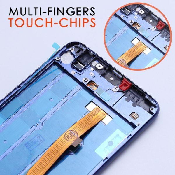 OEM LCD Screen for Huawei Honor 8 FRD-L19 FRD-L09 Digitizer Full Assembly with Frame (Gold) - Image 5