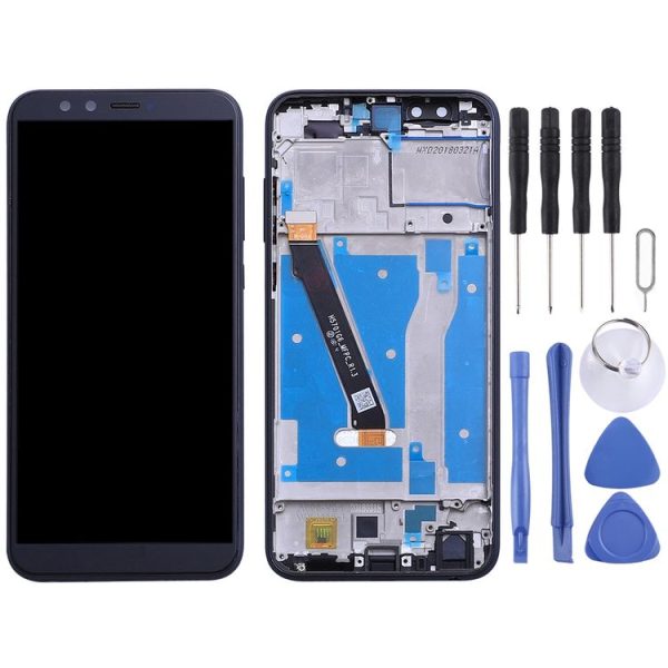 OEM LCD Screen for Huawei Honor 9 Lite Digitizer Full Assembly with Frame (Black) - Image 2