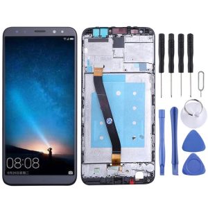 LCD Screen and Digitizer Full Assembly with Frame for Huawei Mate 10 Lite / Nova2i (Malaysia) / Maimang 6 (China) / Honor 9i (India) / G10 (Black)