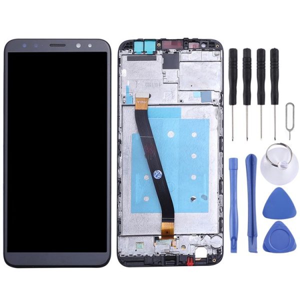 LCD Screen and Digitizer Full Assembly with Frame for Huawei Mate 10 Lite / Nova2i (Malaysia) / Maimang 6 (China) / Honor 9i (India) / G10 (Black) - Image 2