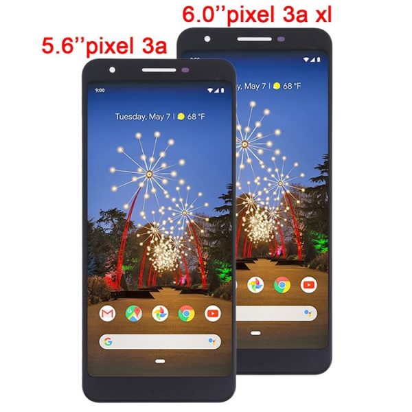 OEM LCD Screen for Google Pixel 3a XL with Digitizer Full Assembly (Black) - Image 7