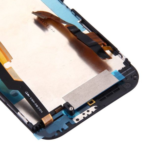 TFT LCD Screen for HTC One M8 (Top+Bottom)Digitizer Full Assembly with Frame & Front Glass Lens Cover (Black) - Image 4