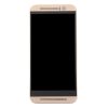 TFT LCD Screen for HTC One M9 Digitizer Full Assembly with Frame (Gold on Gold) - Image 2