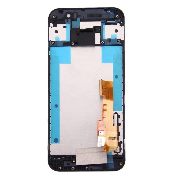 TFT LCD Screen for HTC One M9 Digitizer Full Assembly with Frame (Gold on Gold) - Image 3