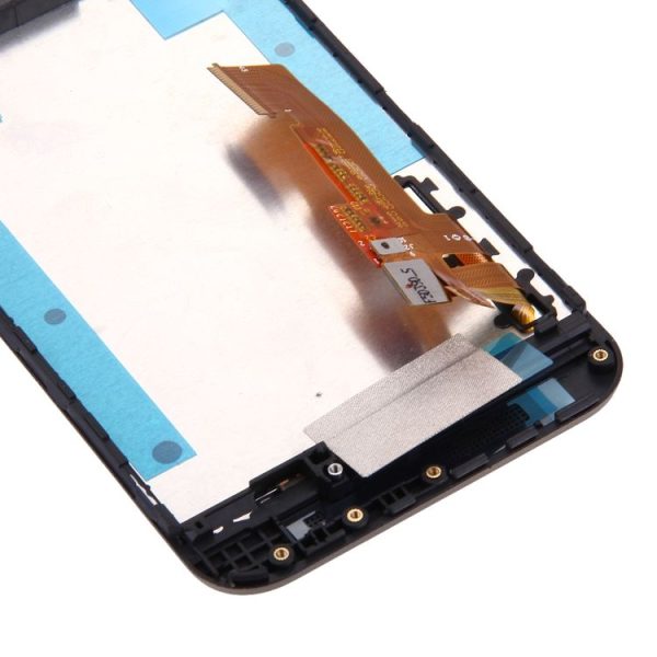 TFT LCD Screen for HTC One M9 Digitizer Full Assembly with Frame (Gold on Gold) - Image 4