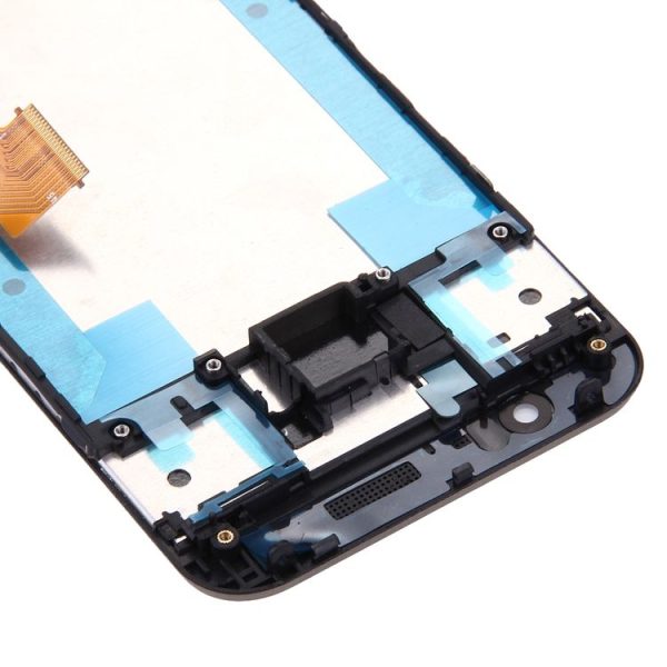 TFT LCD Screen for HTC One M9 Digitizer Full Assembly with Frame (Gold on Gold) - Image 5