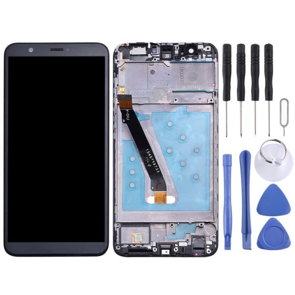 OEM LCD Screen for Huawei P smart (Enjoy 7S), FIG-LX1, FIG-LA1, FIG-LX2, FIG-LX3 Digitizer Full Assembly with Frame (Black) - Image 2