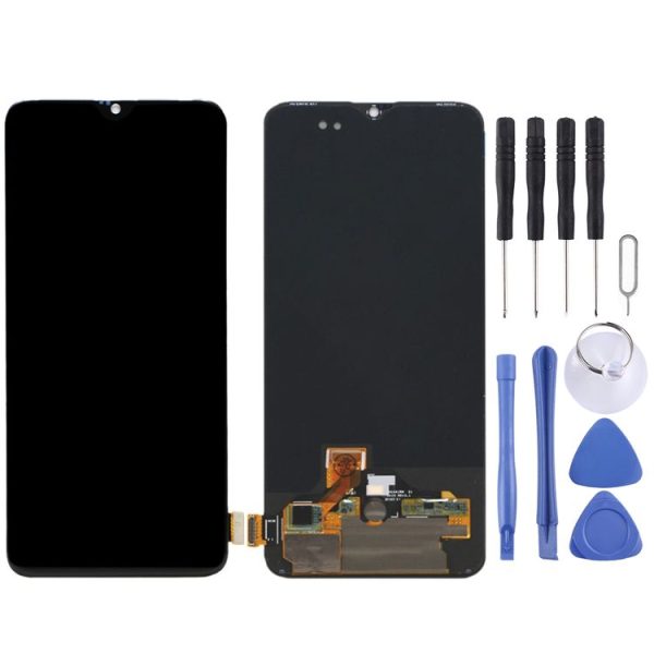 OnePlus 6T with Digitizer Full Assembly OEM LCD Screen (Black) - Image 2