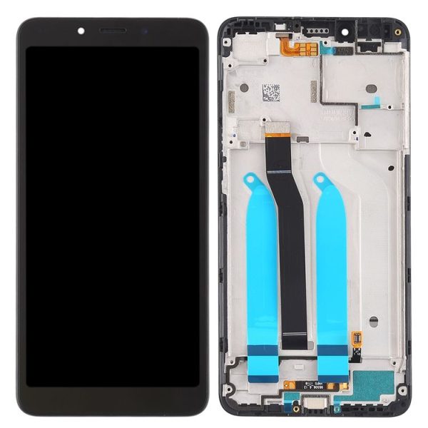 TFT LCD Screen for Xiaomi Redmi 6A / Redmi 6 Digitizer Full Assembly with Frame (Black) - Image 3