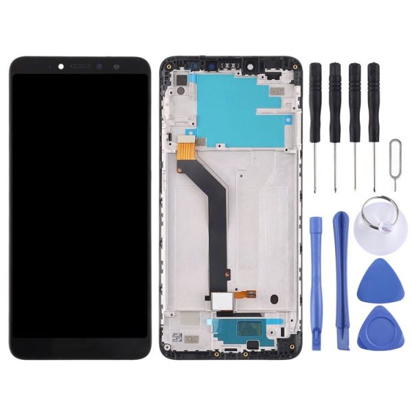 TFT LCD Screen for Xiaomi Redmi S2 / Y2 Digitizer Full Assembly with Frame (Black) - Image 2