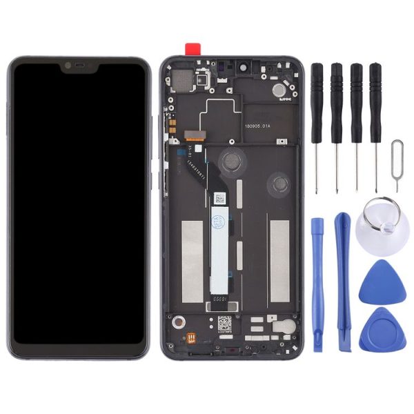 TFT LCD Screen for Xiaomi Mi 8 Lite Digitizer Full Assembly with Frame (Black) - Image 2