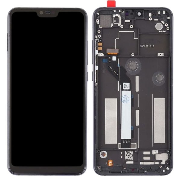 TFT LCD Screen for Xiaomi Mi 8 Lite Digitizer Full Assembly with Frame (Black) - Image 3