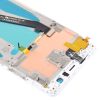 OEM LCD Screen for Lenovo K8 Plus Digitizer Full Assembly with Frame (White) - Image 4