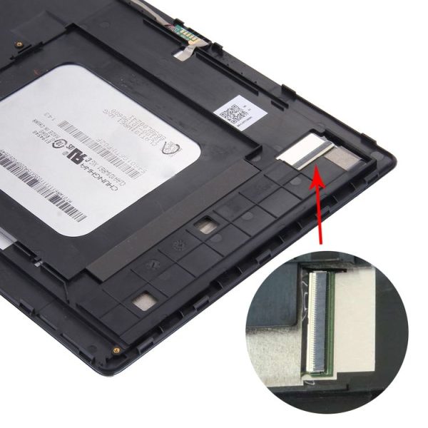 OEM LCD Screen for Asus ZenPad 10 Z300C / Z300CG P023, Green Flex Cable Version Digitizer Full Assembly with Frame(Black) - Image 4