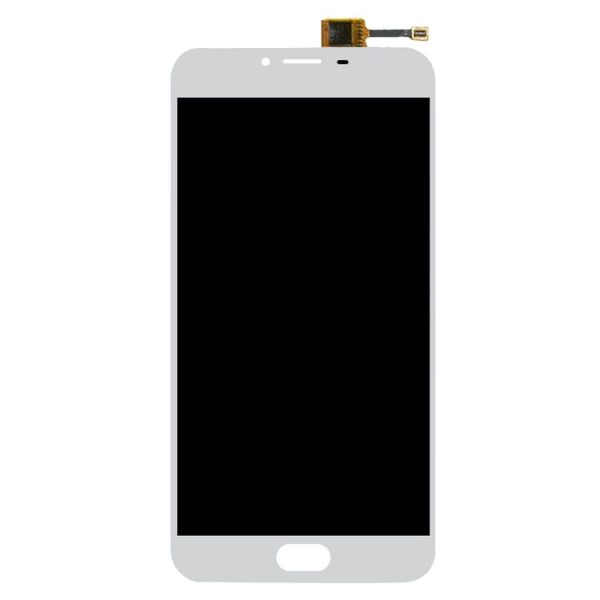 TFT LCD Screen for Meizu U20 Digitizer Full Assembly with Frame (White) - Image 2