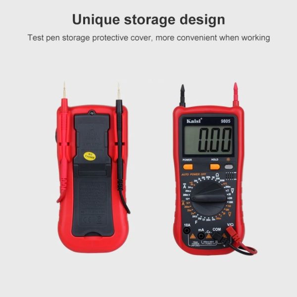 Kaisi 9805 Anti-burning Multifunctional Digital Universal Multimeter Auto-Range Digital Multimeter - Image 4