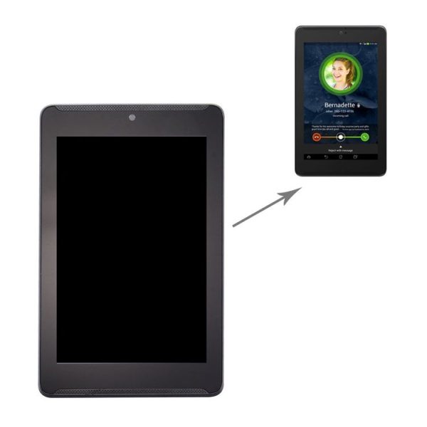 OEM LCD Screen for Asus Fonepad 7 / ME372CG / ME372 K00E Digitizer Full Assembly with Frame(Black) - Image 7