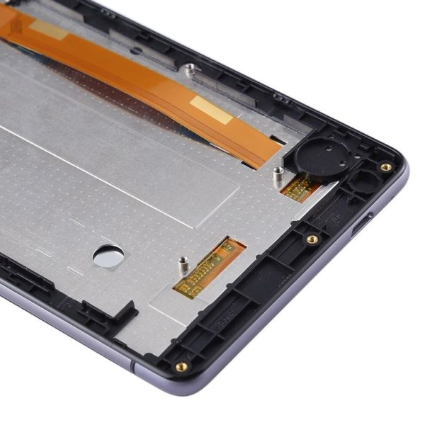 TFT LCD Screen for Wiko Fever 4G Digitizer Full Assembly with Frame (Black) - Image 5