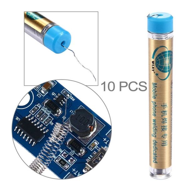 WLXY 0.5mm Solder Wire Flux Tin Lead Melt Soldering Wire