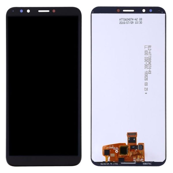 OEM LCD Screen for Huawei Y7 Prime (2018) with Digitizer Full Assembly (Black) - Image 3