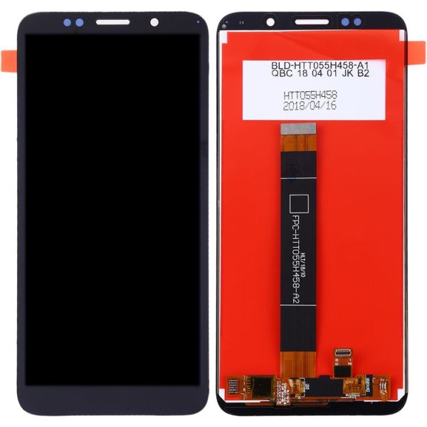 OEM LCD Screen for Huawei Y5 Prime (2018) with Digitizer Full Assembly (Black) - Image 3