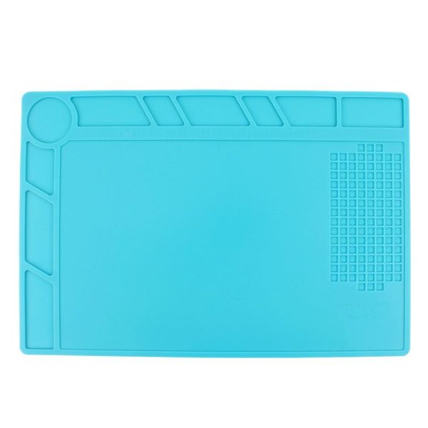 JIAFA P8841 Maintenance Platform Repair Insulation Pad Silicone Mats (Blue) - Image 2