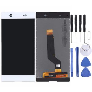 OEM LCD Screen for Sony Xperia XA1 Ultra with Digitizer Full Assembly (White)
