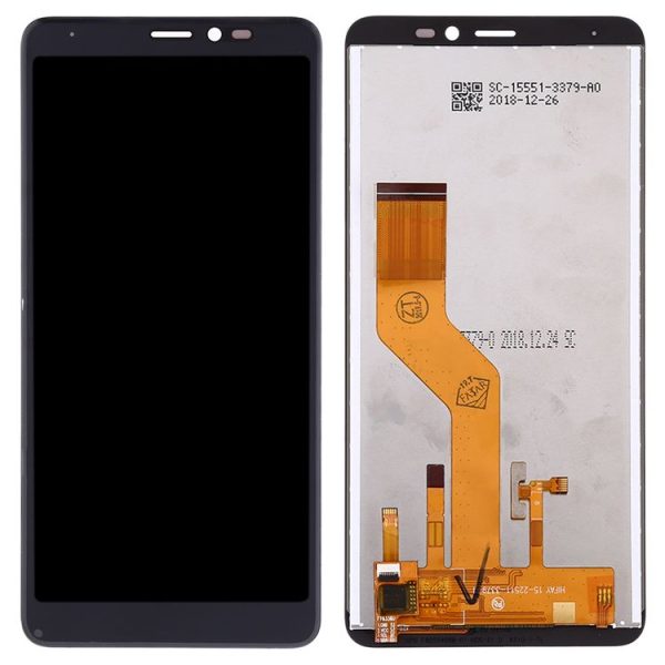 TFT LCD Screen for Wiko Y60 with Digitizer Full Assembly (Black) - Image 3