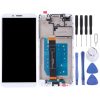 OEM LCD Screen for Huawei Y5 Prime (2018) Digitizer Full Assembly with Frame (White) - Image 2