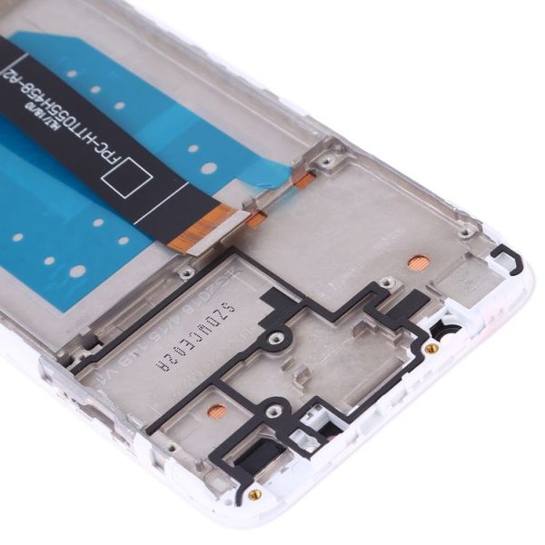 OEM LCD Screen for Huawei Y5 Prime (2018) Digitizer Full Assembly with Frame (White) - Image 4