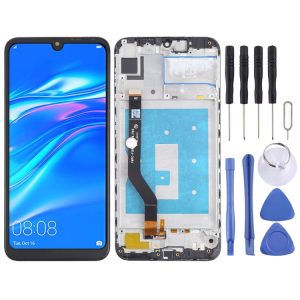OEM LCD Screen for Huawei Y7 (2019) (High Version) Digitizer Full Assembly with Frame (Black)