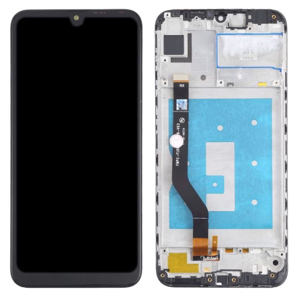 OEM LCD Screen for Huawei Y7 (2019) (High Version) Digitizer Full Assembly with Frame (Black) - Image 3