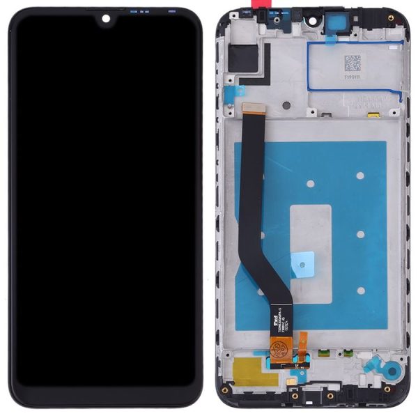 OEM LCD Screen for Huawei Y7 Prime (2019) Digitizer Full Assembly with Frame (Black) - Image 3