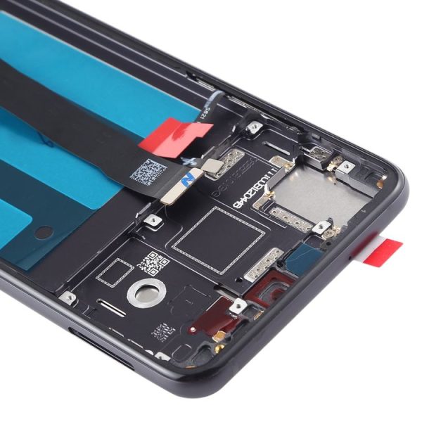 OEM LCD Screen for Huawei P20 Digitizer Full Assembly with Frame (Black) - Image 4