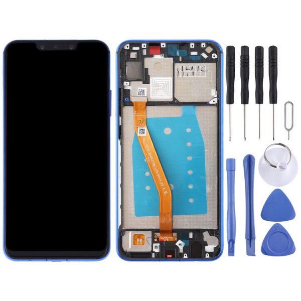 OEM LCD Screen for Huawei Nova 3i Digitizer Full Assembly with Frame (Blue) - Image 2