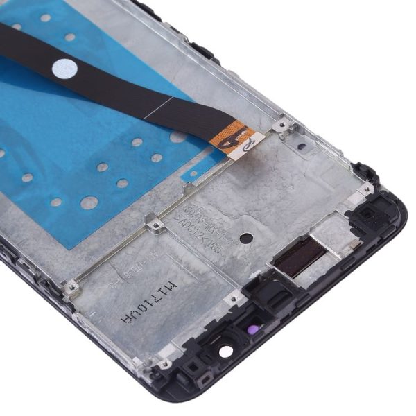OEM LCD Screen for Huawei Honor 7X Digitizer Full Assembly with Frame (Black) - Image 4