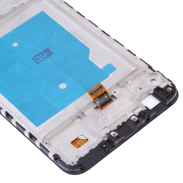 OEM LCD Screen for Huawei Y7 (2018) Digitizer Full Assembly with Frame (Black) - Image 5