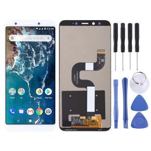 TFT LCD Screen for Xiaomi Mi 6X / A2 with Digitizer Full Assembly (White)