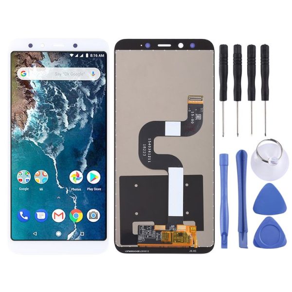 TFT LCD Screen for Xiaomi Mi 6X / A2 with Digitizer Full Assembly (White)