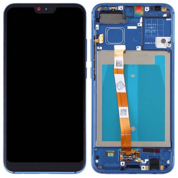 OEM LCD Screen for Huawei Honor 10 Digitizer Full Assembly with Frame (Blue) - Image 3