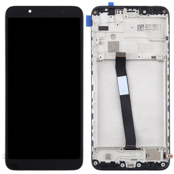 TFT LCD Screen for Xiaomi Redmi 7A Digitizer Full Assembly with Frame (Black) - Image 3