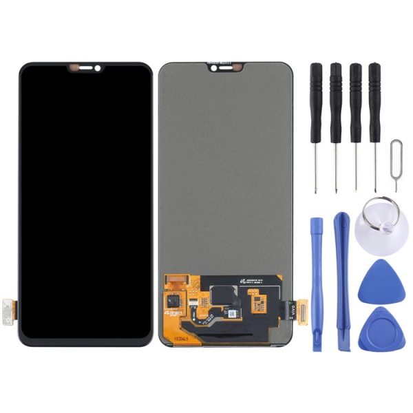 LCD Screen and Digitizer Full Assembly for Vivo X21 In-Display Fingerprint Scanning (Black) - Image 2