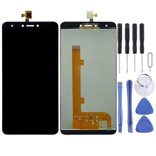 TFT LCD Screen for Tecno Spark Plus K9 with Digitizer Full Assembly (Black) - Image 2