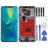Original OLED LCD Screen for Huawei Mate 20 Pro Digitizer Full Assembly with Frame (Black)
