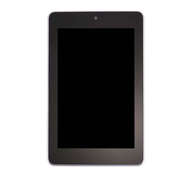 OEM LCD Screen for Google Nexus 7 (1st Generation WiFi Version) Digitizer Full Assembly with Frame (Black) - Image 2