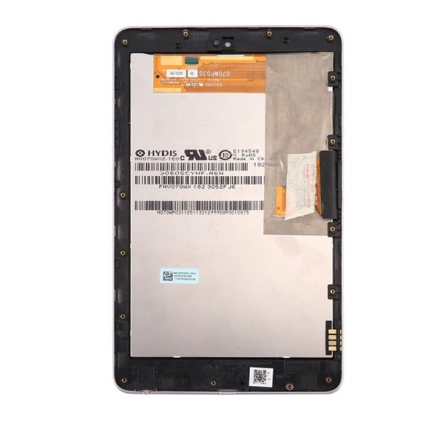 OEM LCD Screen for Google Nexus 7 (1st Generation WiFi Version) Digitizer Full Assembly with Frame (Black) - Image 3
