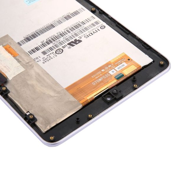 OEM LCD Screen for Google Nexus 7 (1st Generation WiFi Version) Digitizer Full Assembly with Frame (Black) - Image 4